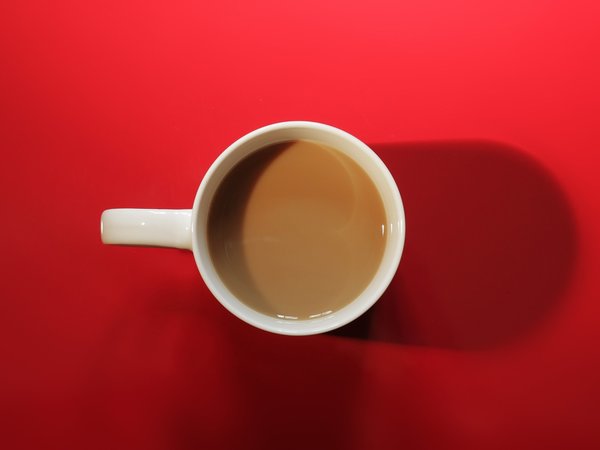 chávena com café