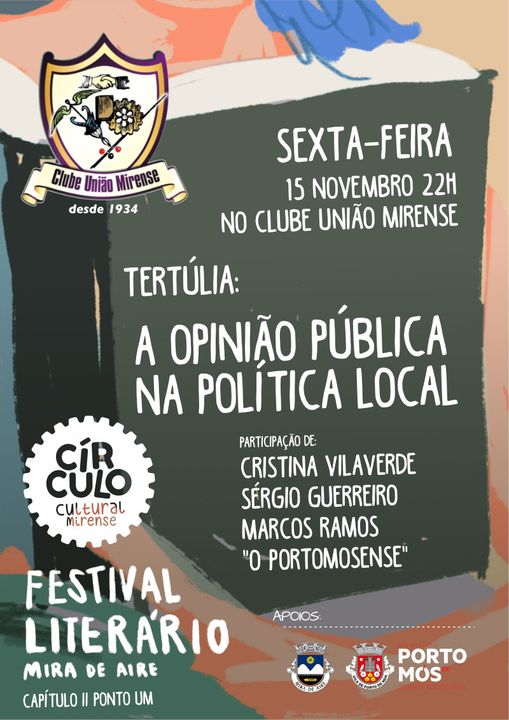 Tertúlia "A opinião pública na política local"