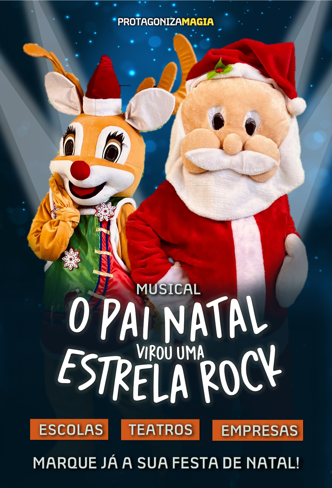 Espetáculo "O Pai Natal virou um estrela de rock"