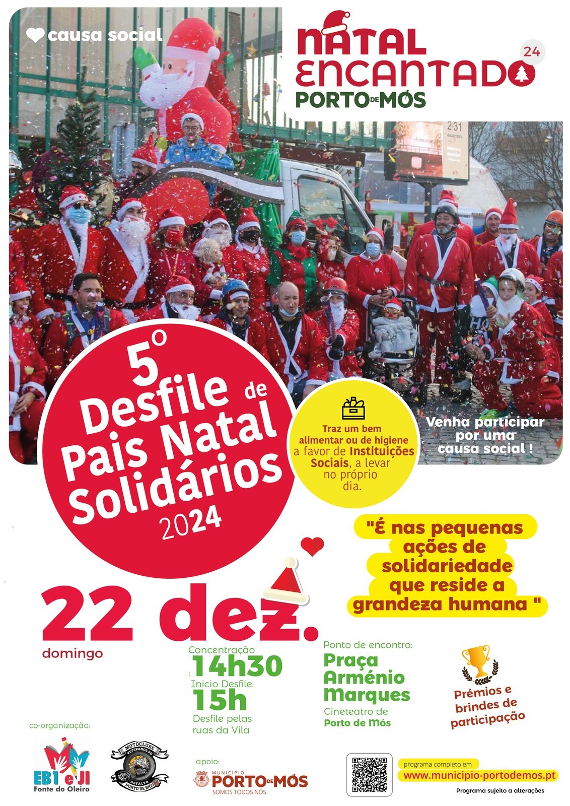 5º Desfile de Pais Natal Solidários