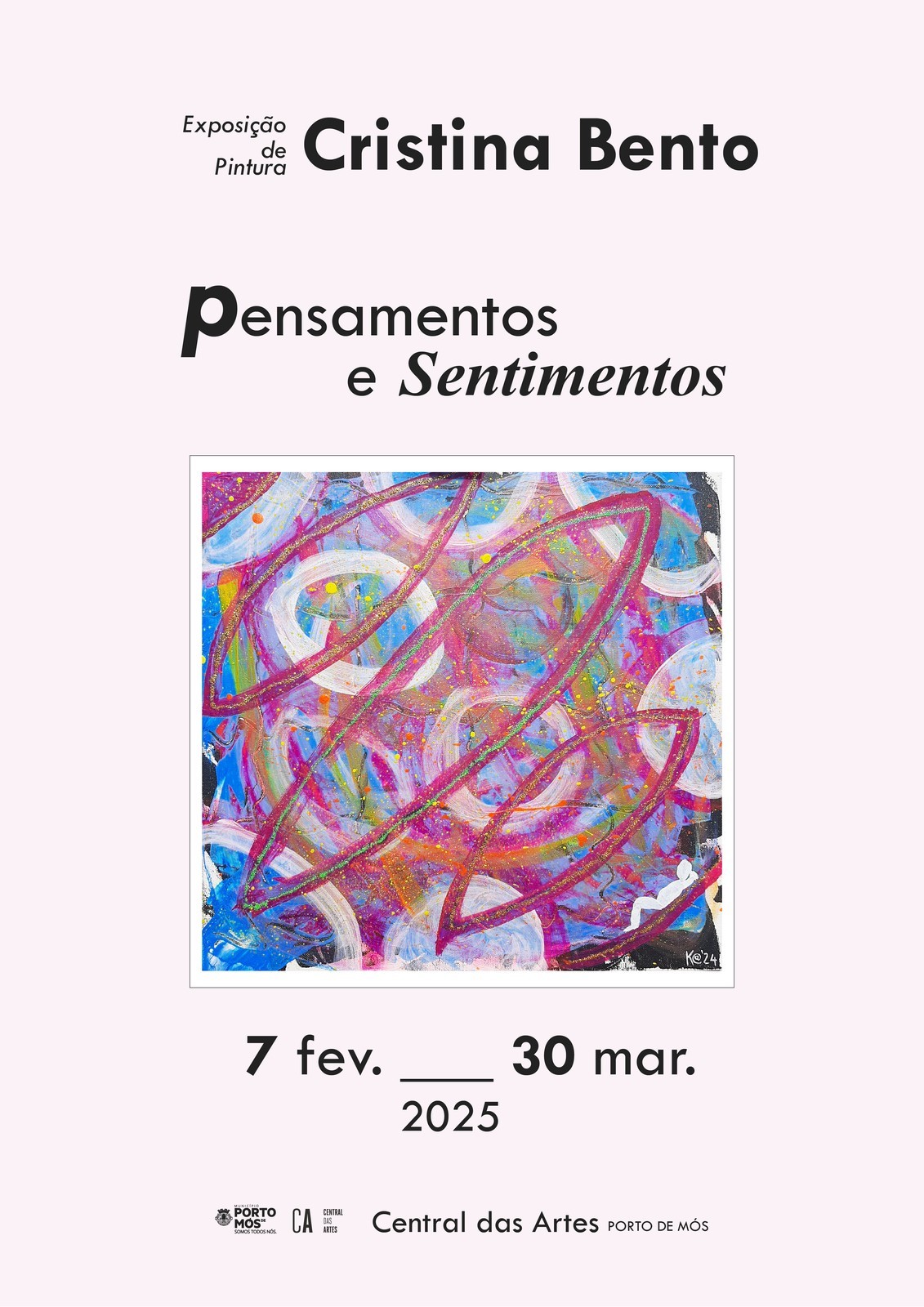 Pensamentos e Sentimentos - Exposição de Pintura de Cristina Bento