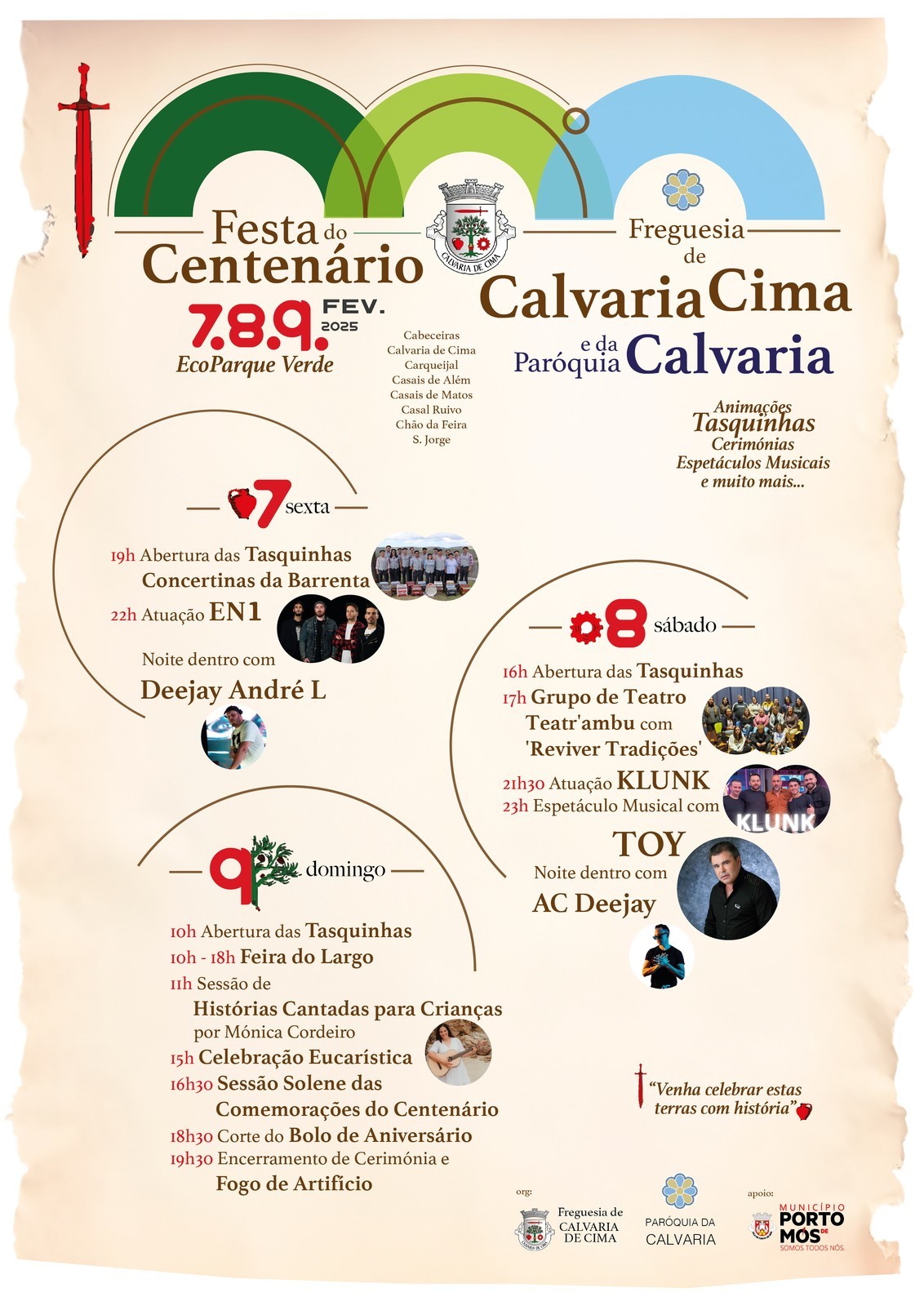 Festa do Centenário da Freguesia da Calvaria de Cima