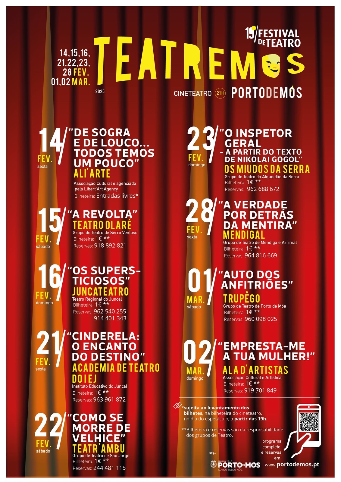 Teatremos - Festival de Teatro 19ª Edição 2025