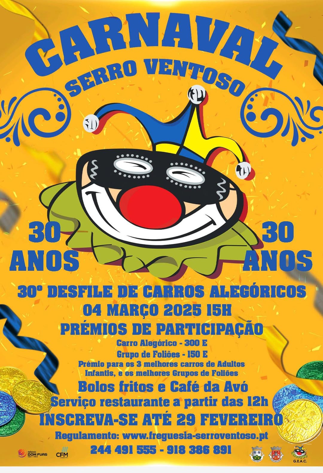 Carnaval Serro Ventoso - 30º Desfile de Carros Alegóricos