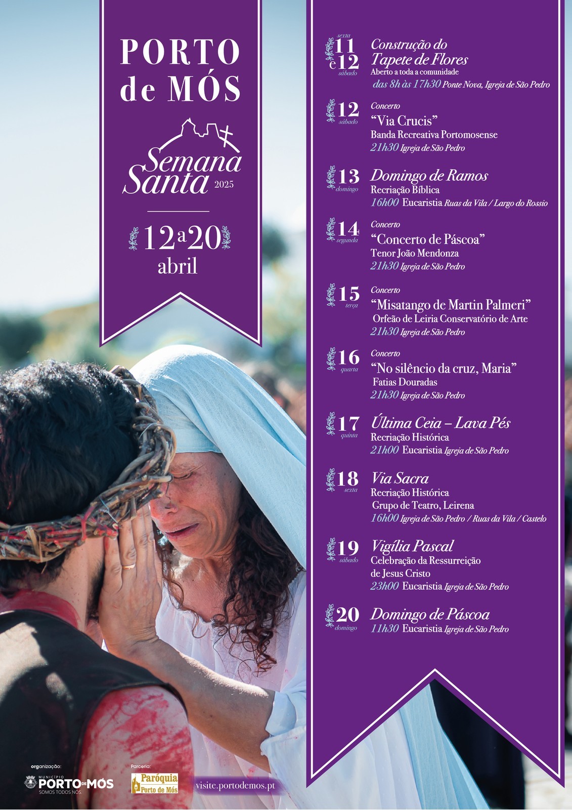 Semana Santa de Porto de Mós 2025