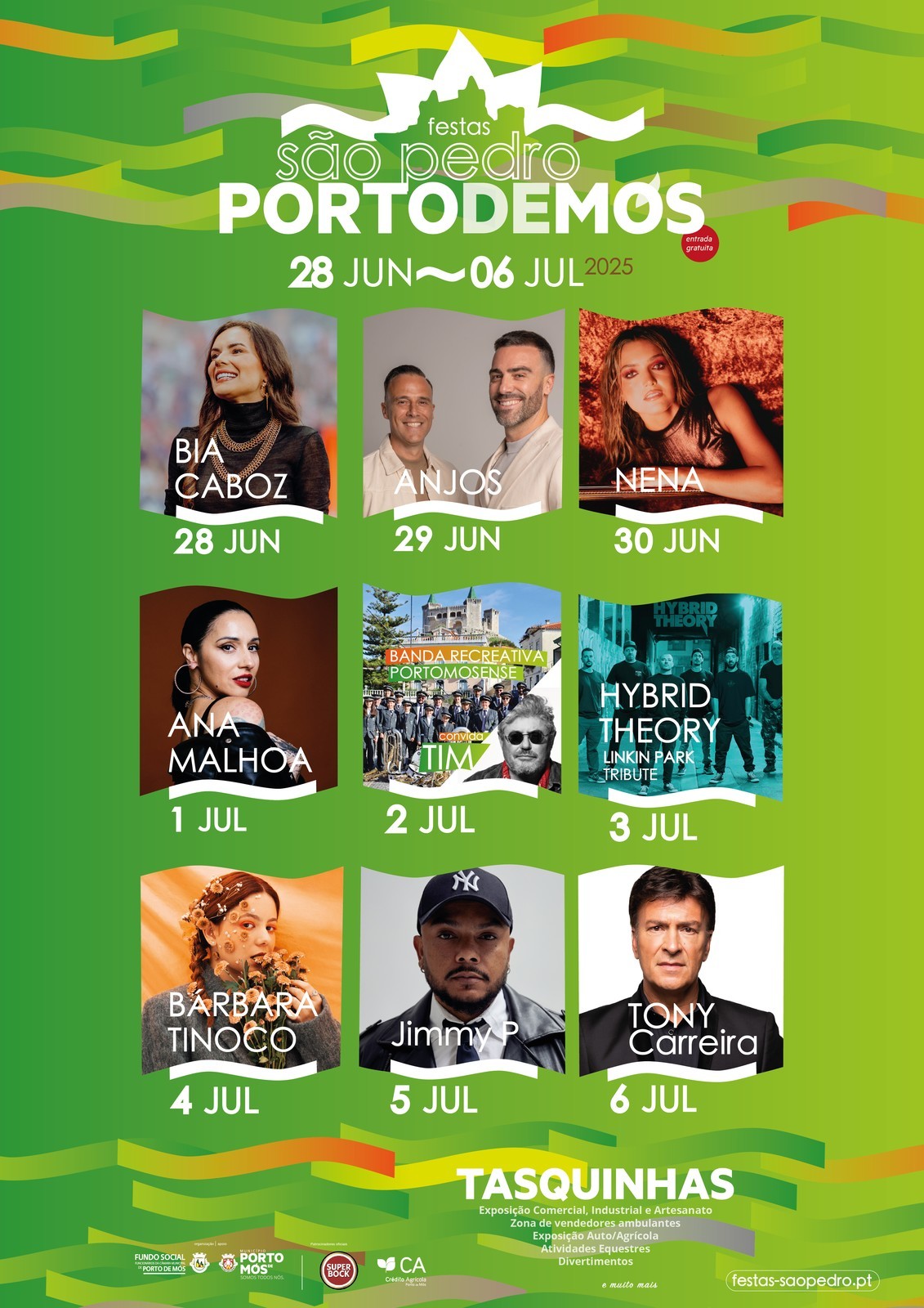 Festas São Pedro 2025