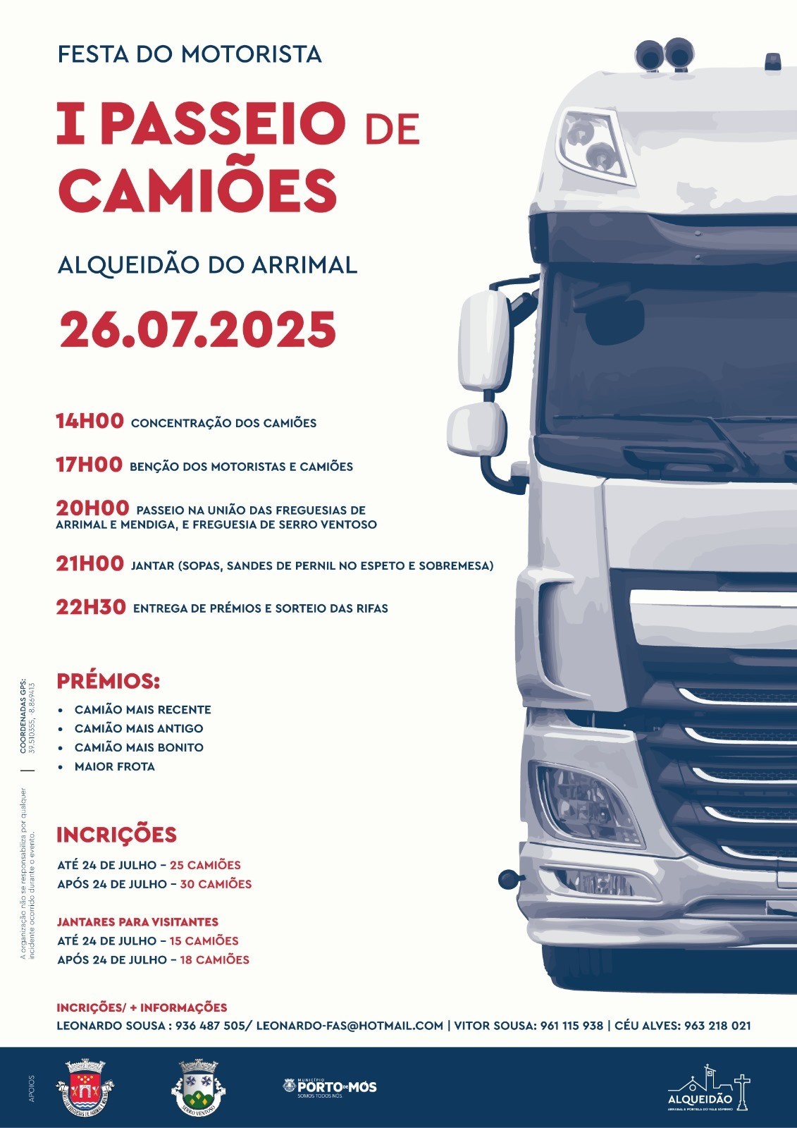 Festa do Motorista - 1º Passeio de Camiões