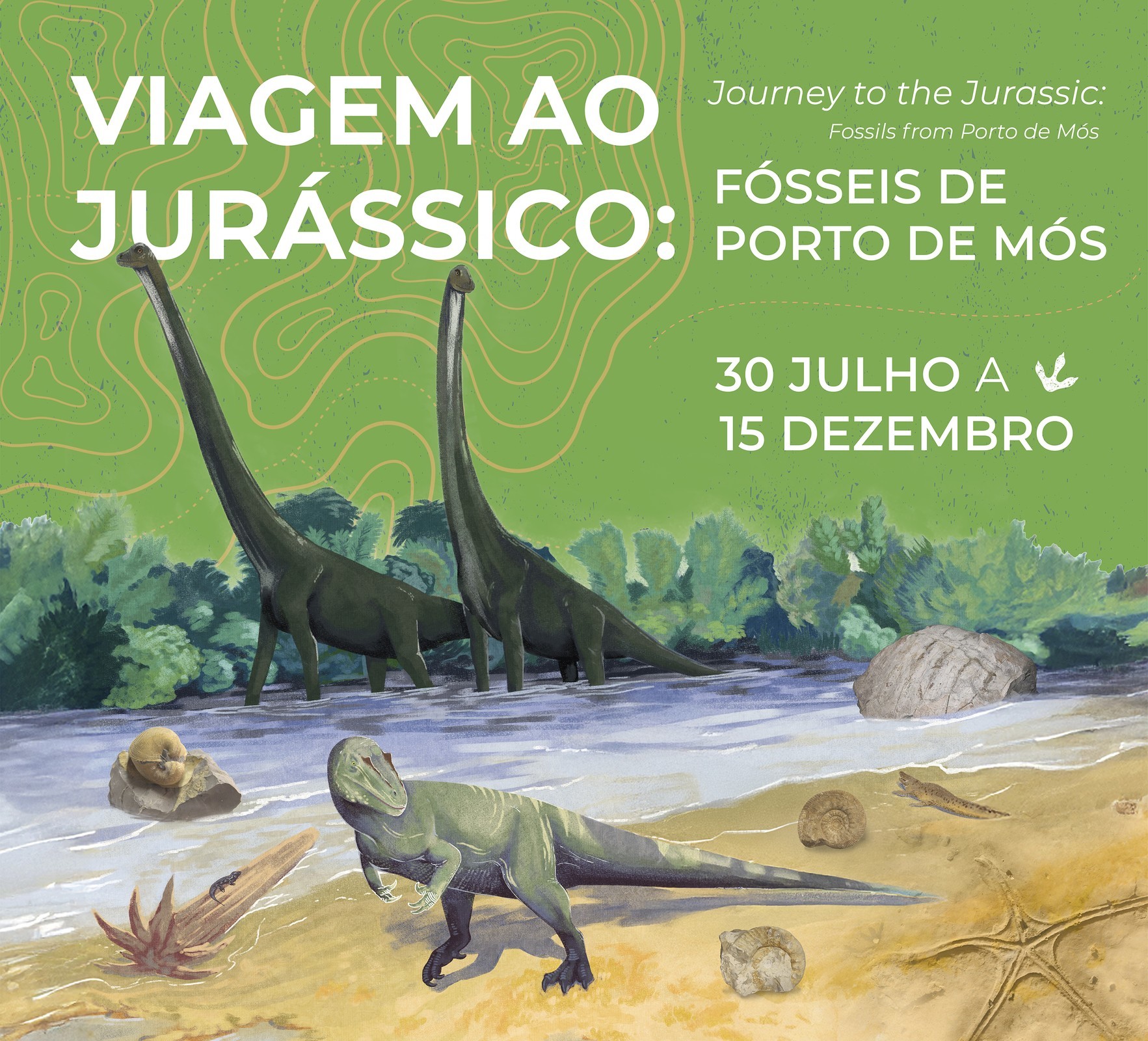 Viagem ao Jurássico: Fósseis de Porto de Mós - Exposição 