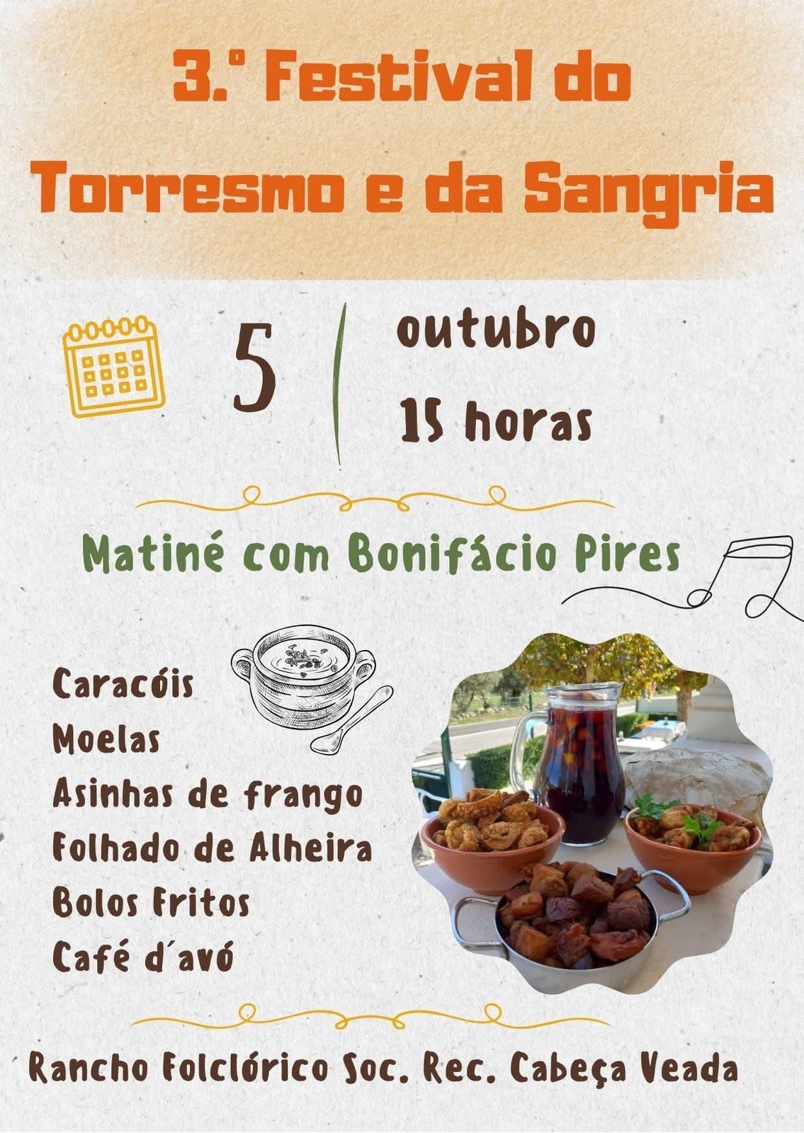 3º Festival do Torresmo e da Sangria 