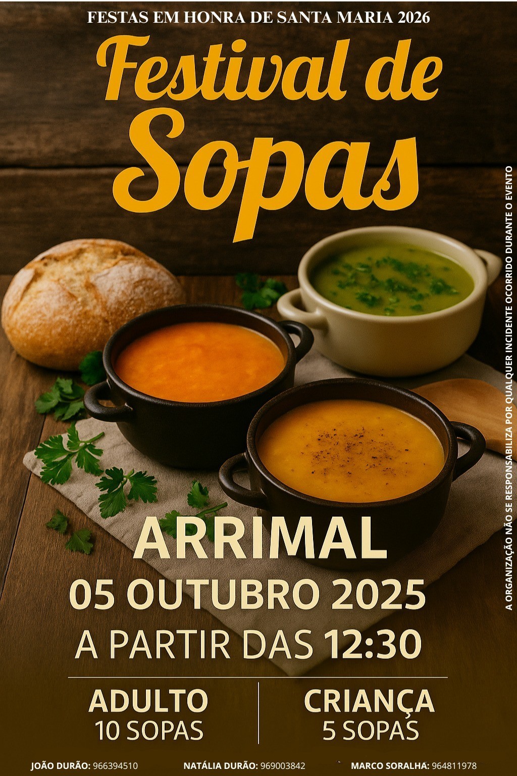 Festival de Sopas em ARRIMAL