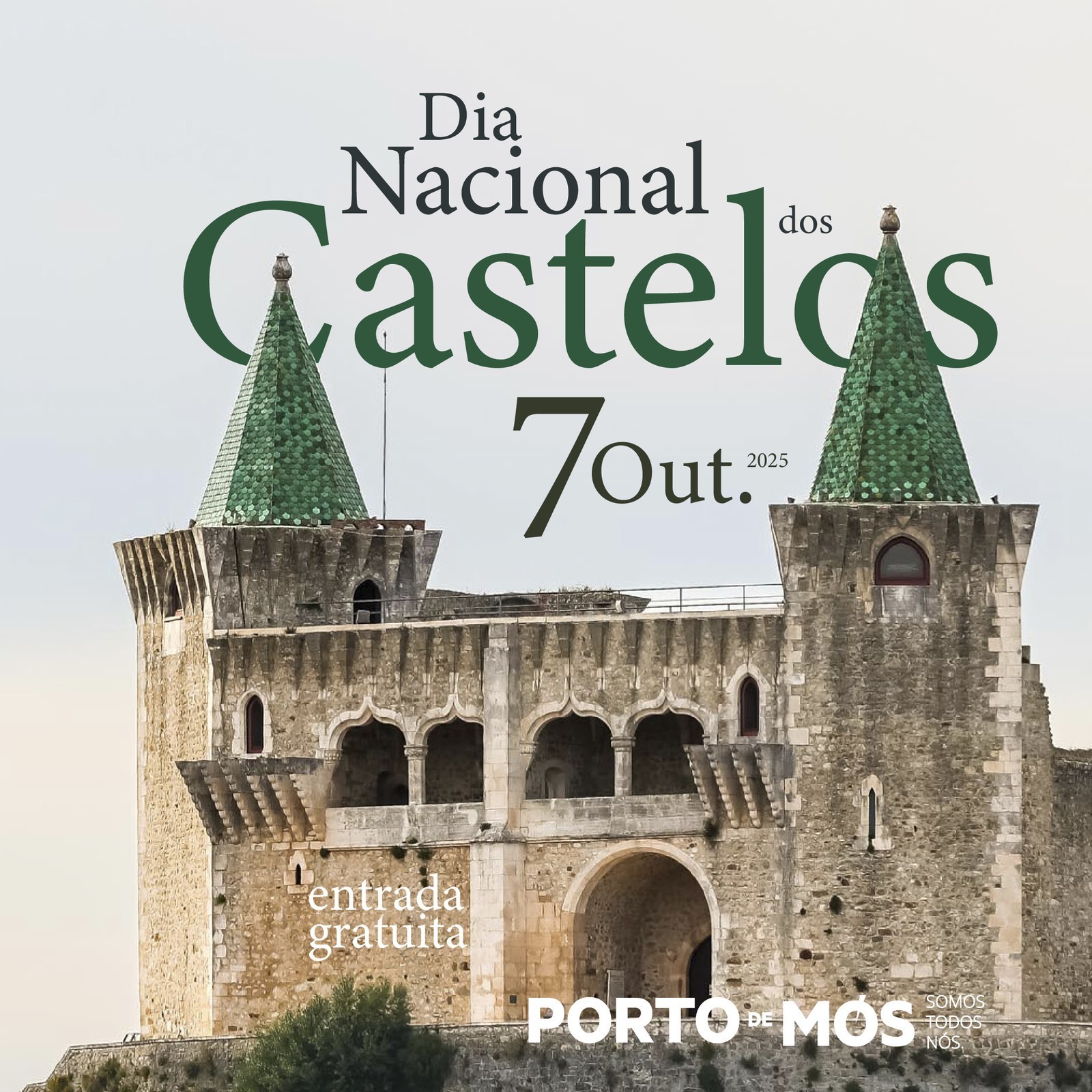  Castelo com entrada gratuita 