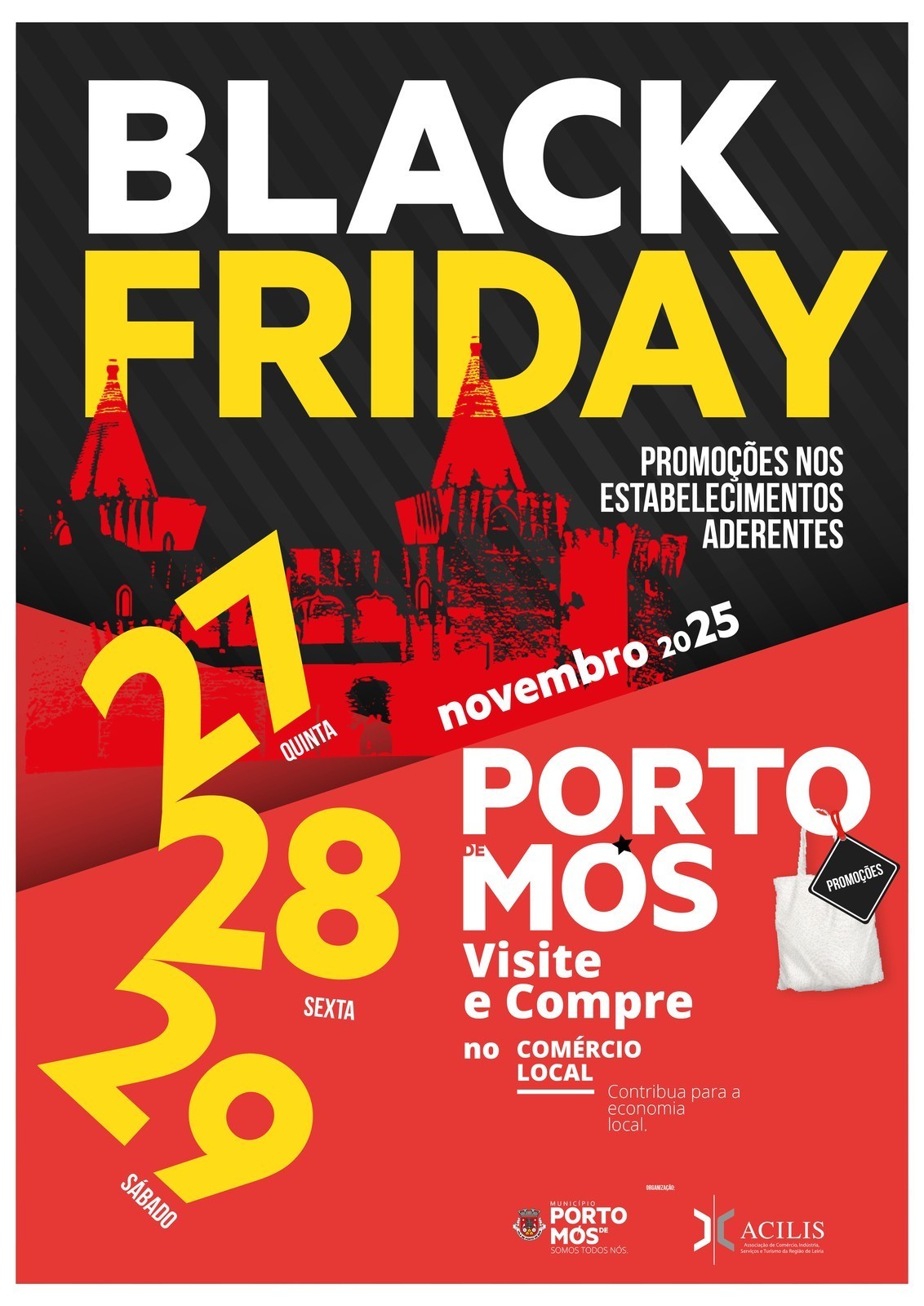 Black Friday - Visite e compre no comércio local