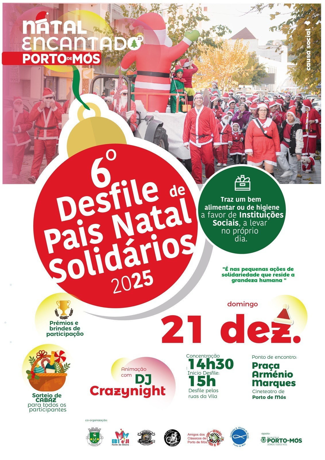 Desfile de Pais Natal Solidários