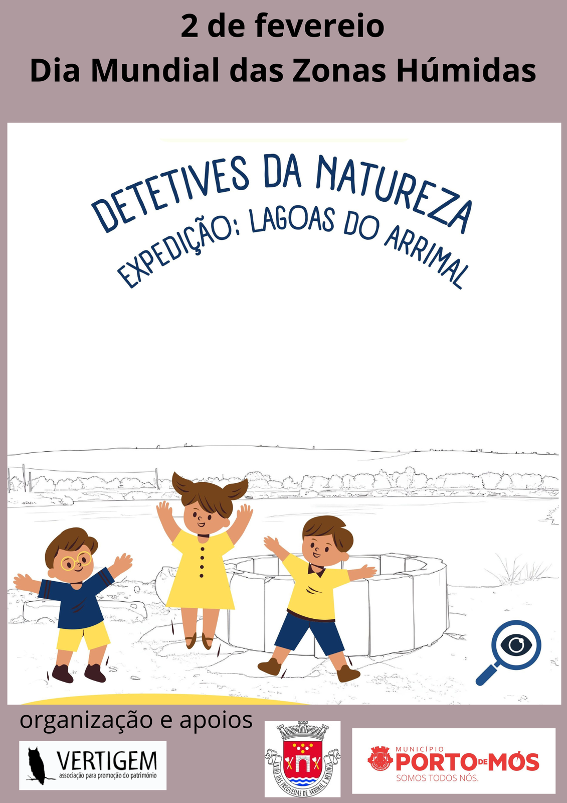Detetives da Natureza - Dia Mundial das Zonas Húmidas