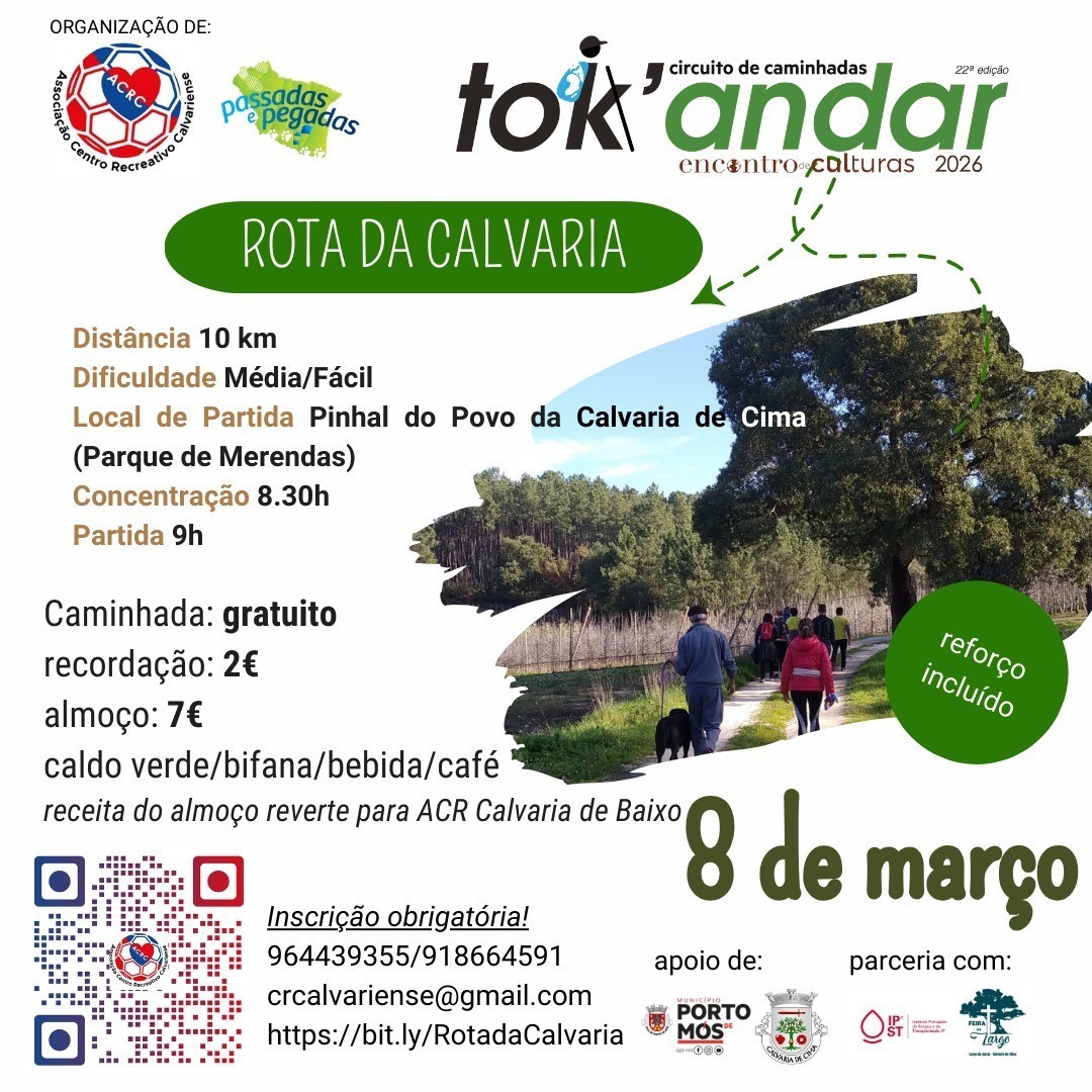 Rota da Calvaria - Tok'andar 2026