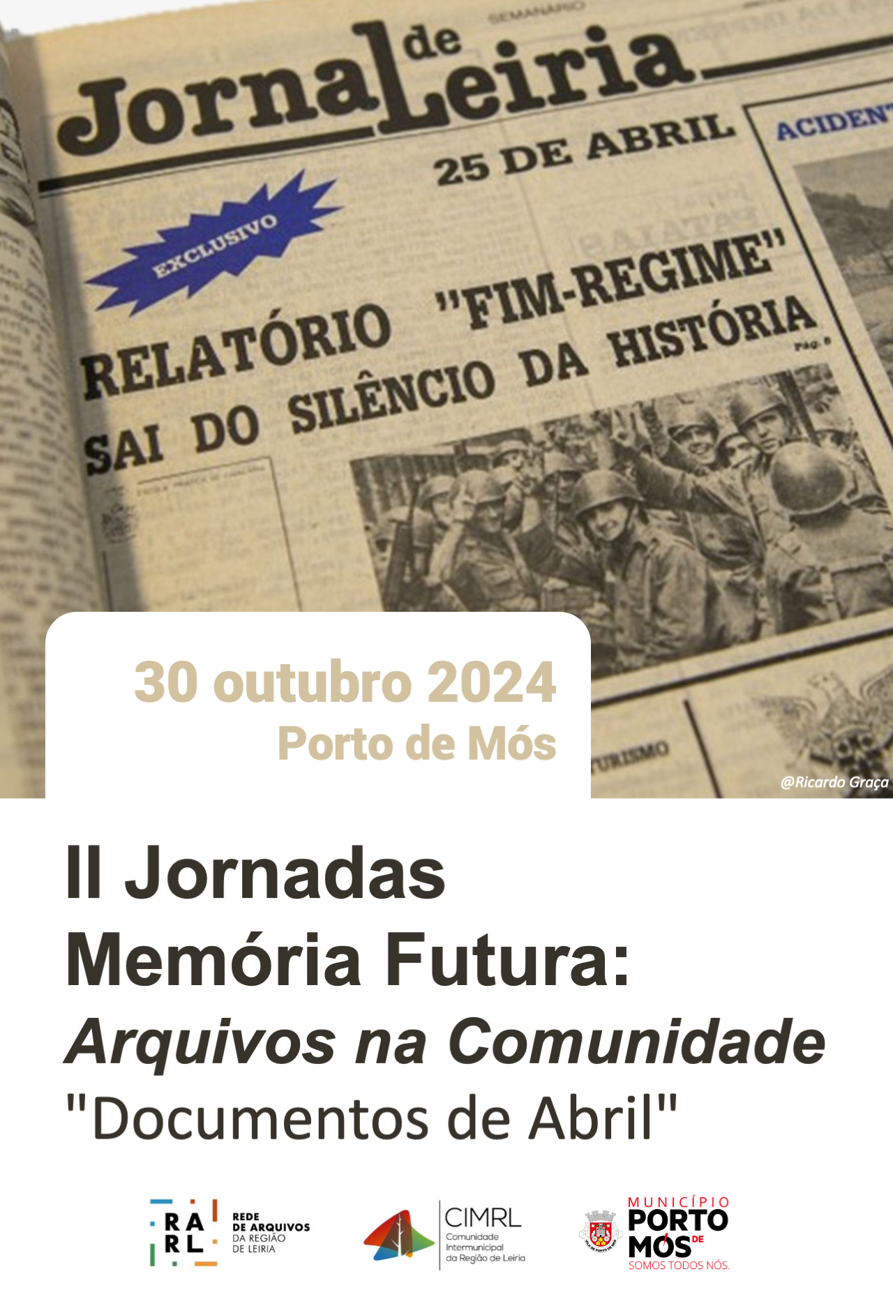 II Jornadas Memória Futura: Arquivos da Comunidade "Documentos de Abril"