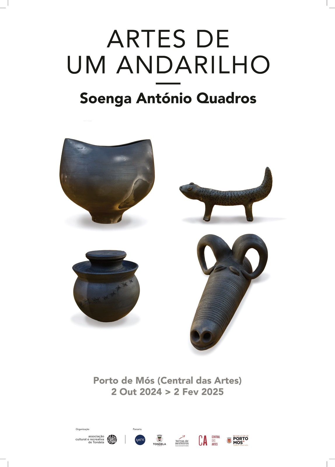 Exposição de cerâmica "Artes de um Andarilho"