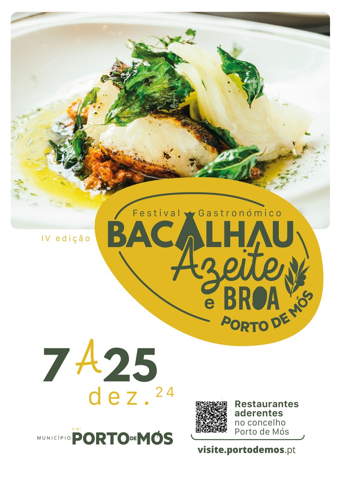 Festival Gastronómico do Bacalhau, Azeite e Broa 2024