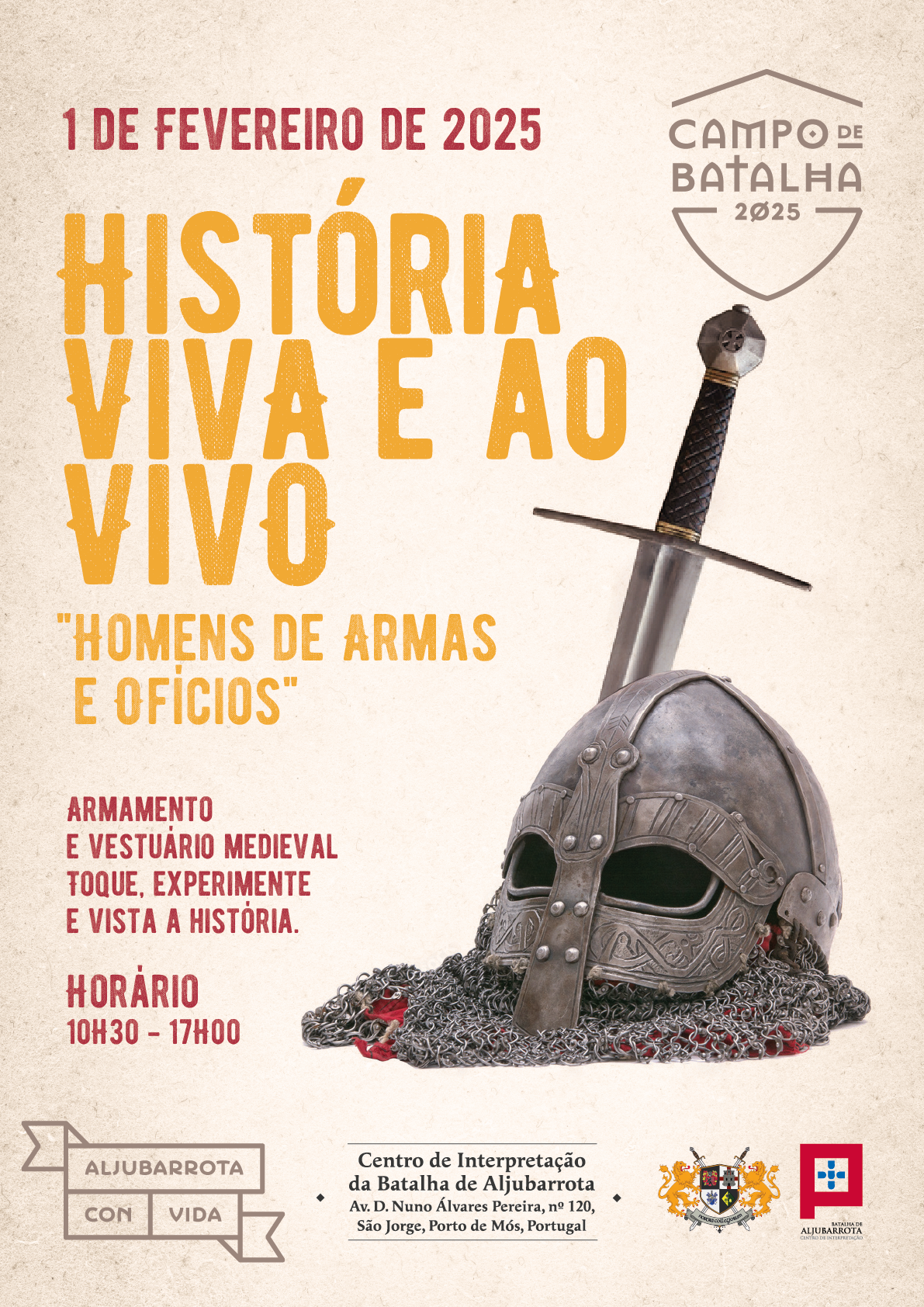 História Viva e ao Vivo "Homens de Armas e Ofícios"