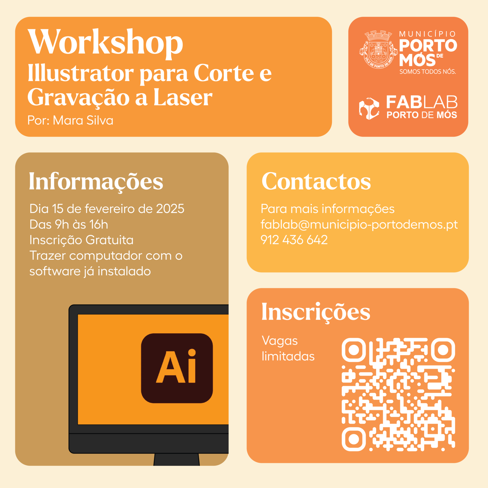 Workshop de Illustrator para Corte e Gravação a Laser