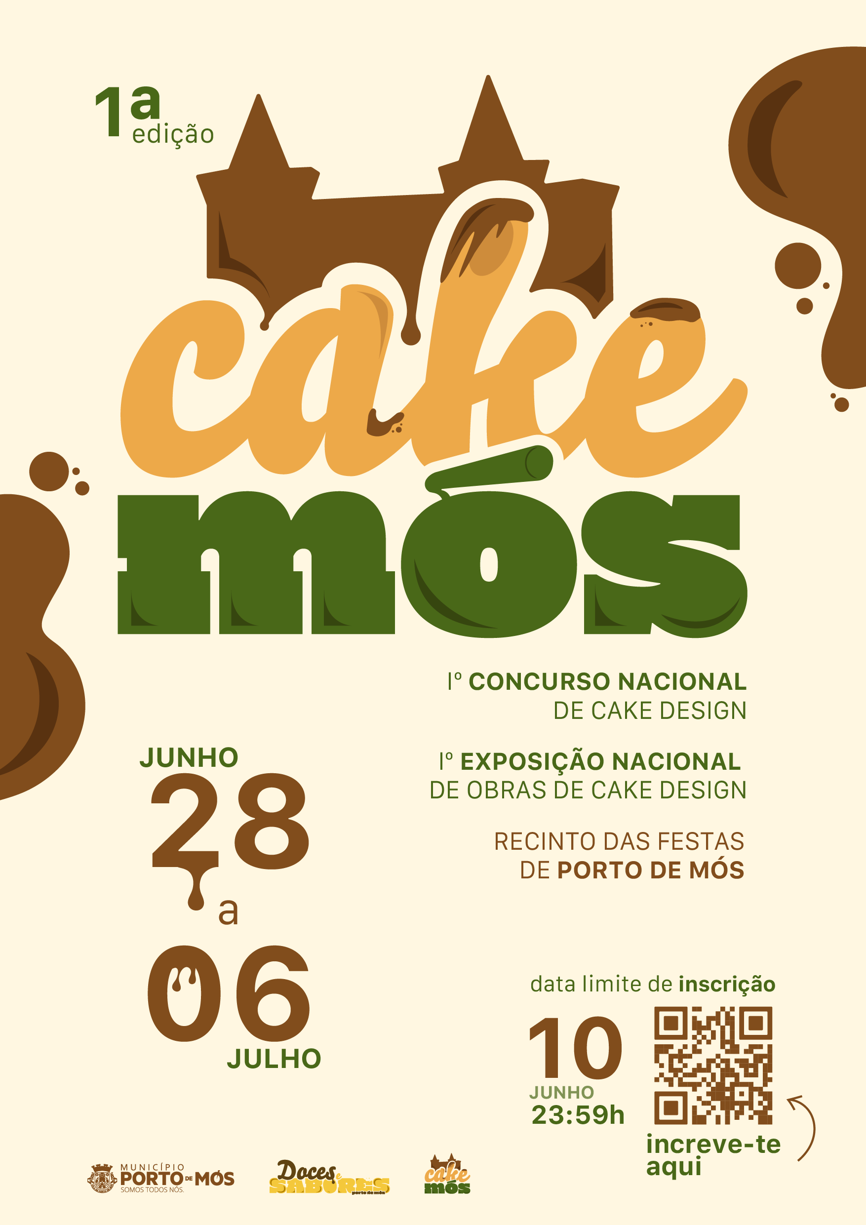 1.º Concurso Nacional de Cake Design – CakeMÓS