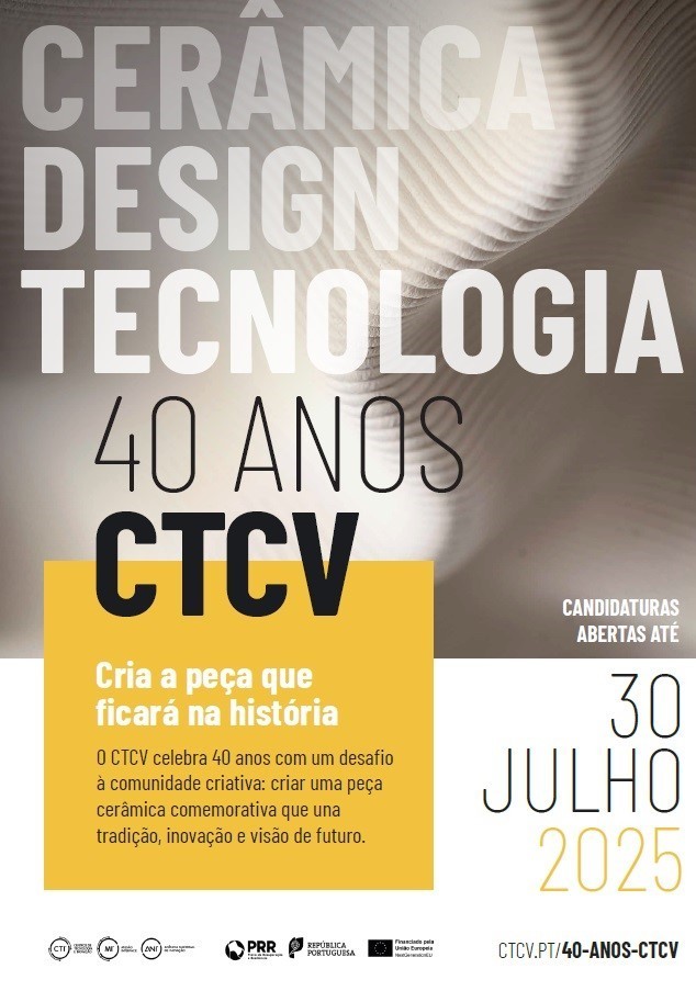 Concurso para Peça Comemorativa 40 Anos CTCV - Candidaturas Abertas