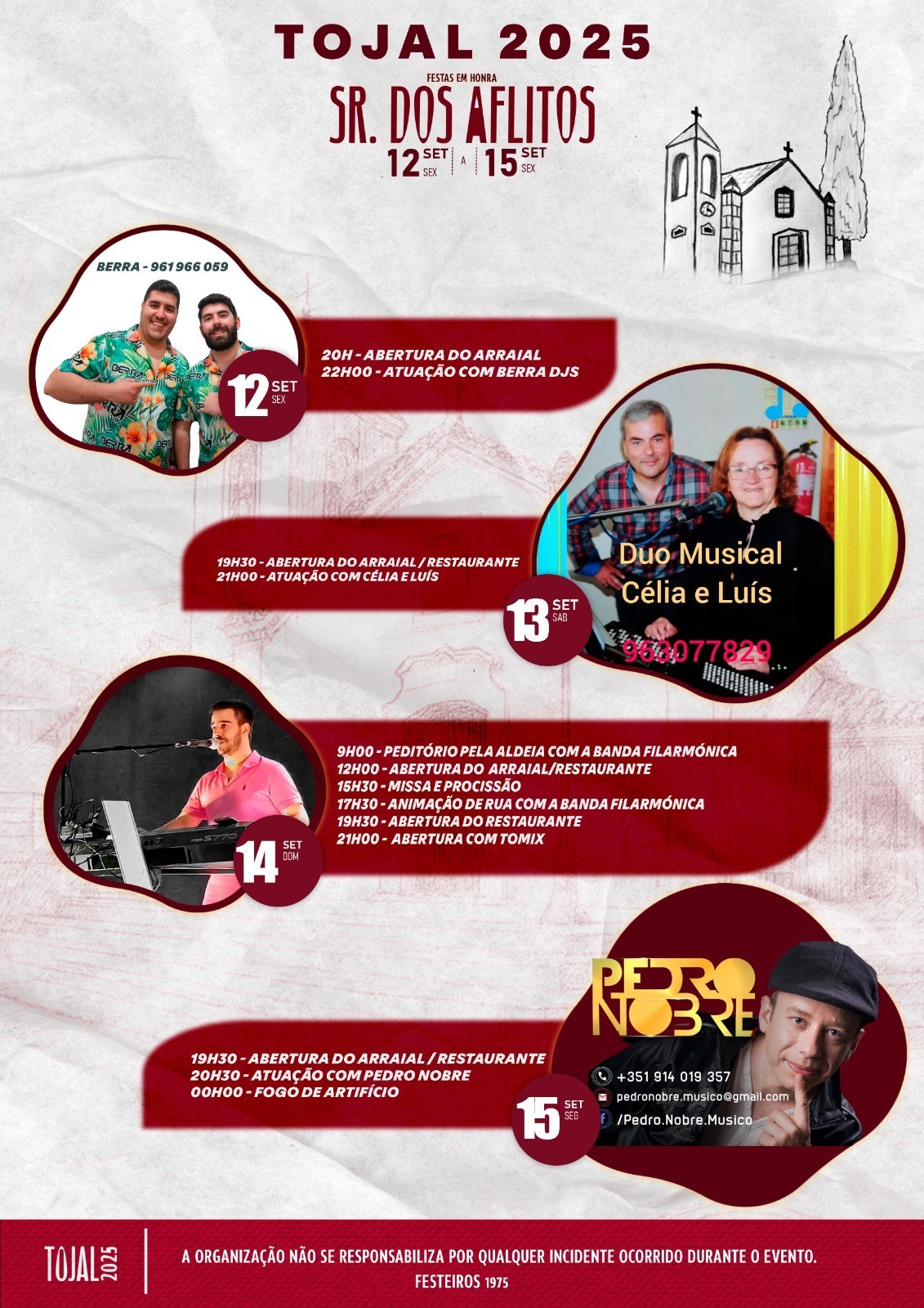 Festa Senhor dos Aflitos - Tojal