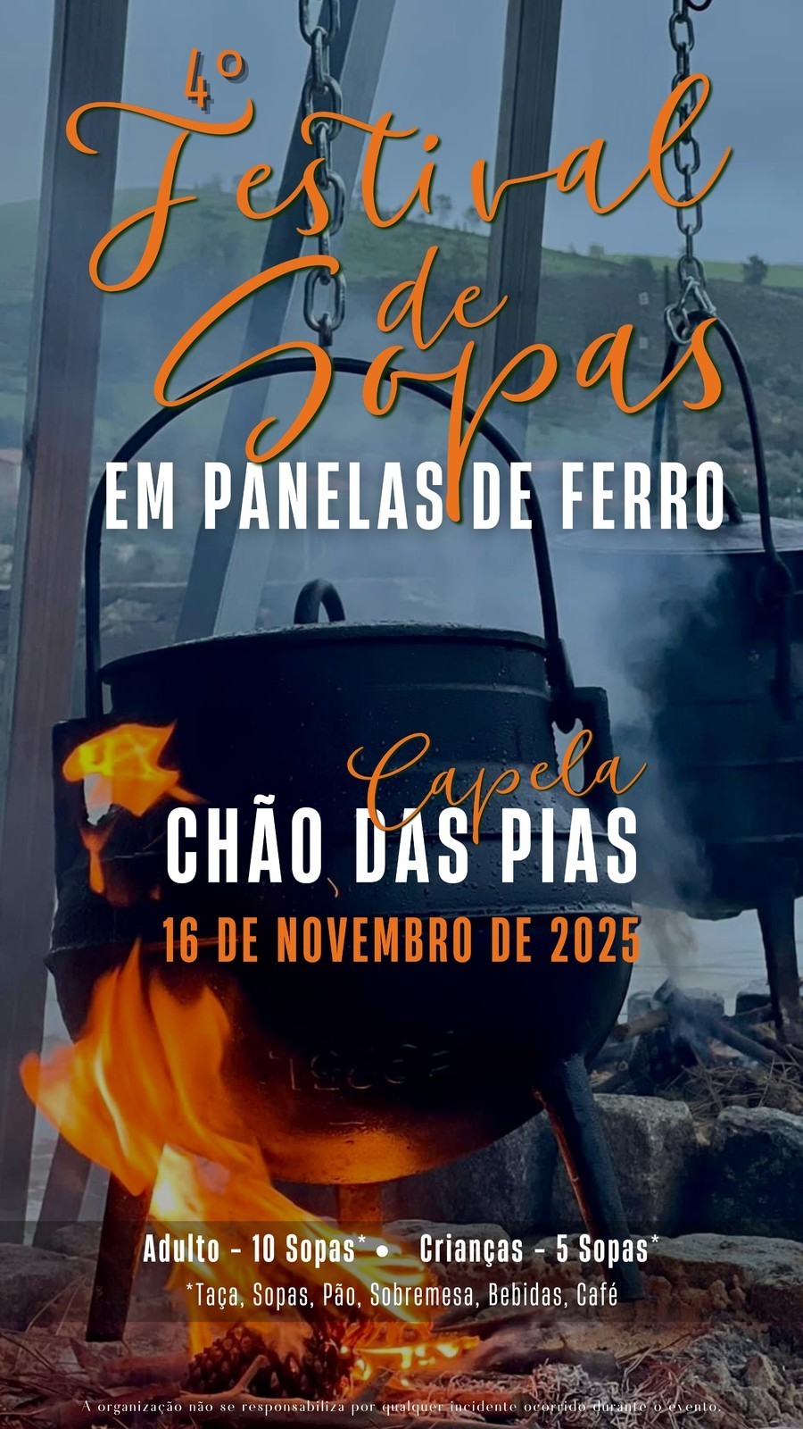 4º Festival de Sopas em Panelas de Ferro