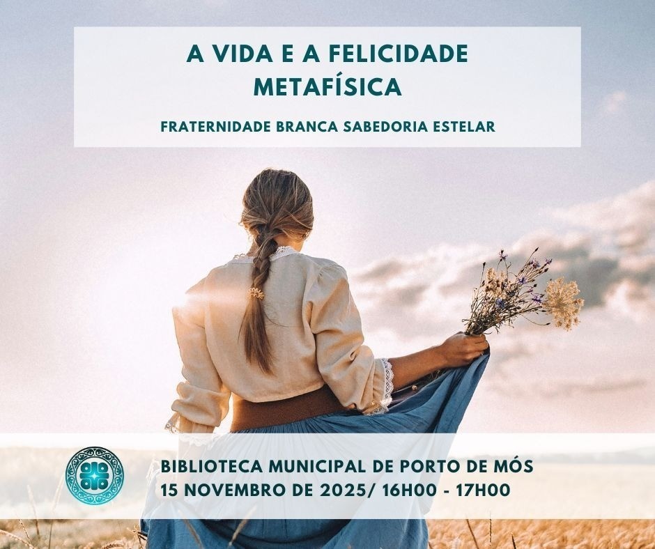 Palestra "A vida e a felicidade metafísica"