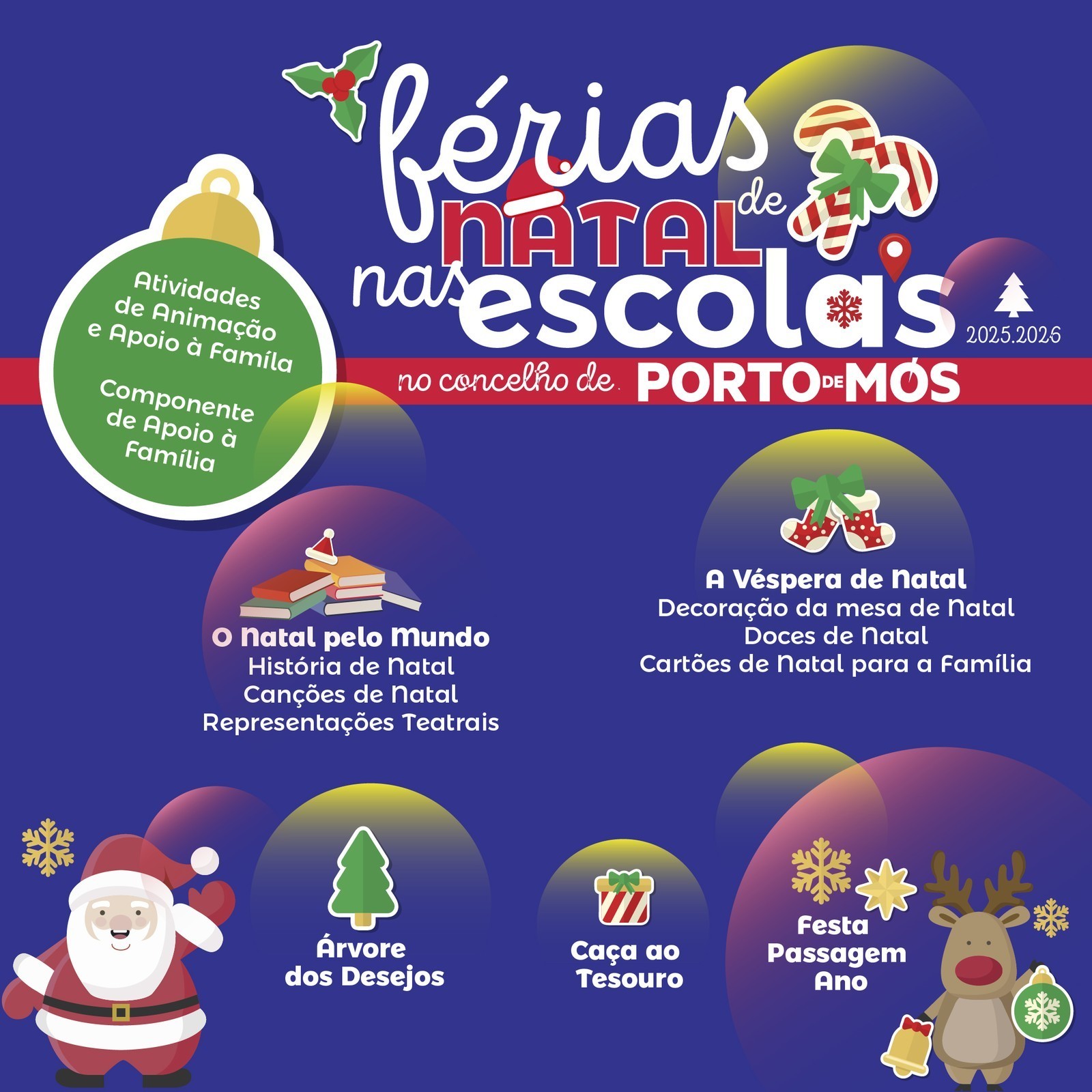 Férias de Natal nas Escolas do Concelho de Porto de Mós