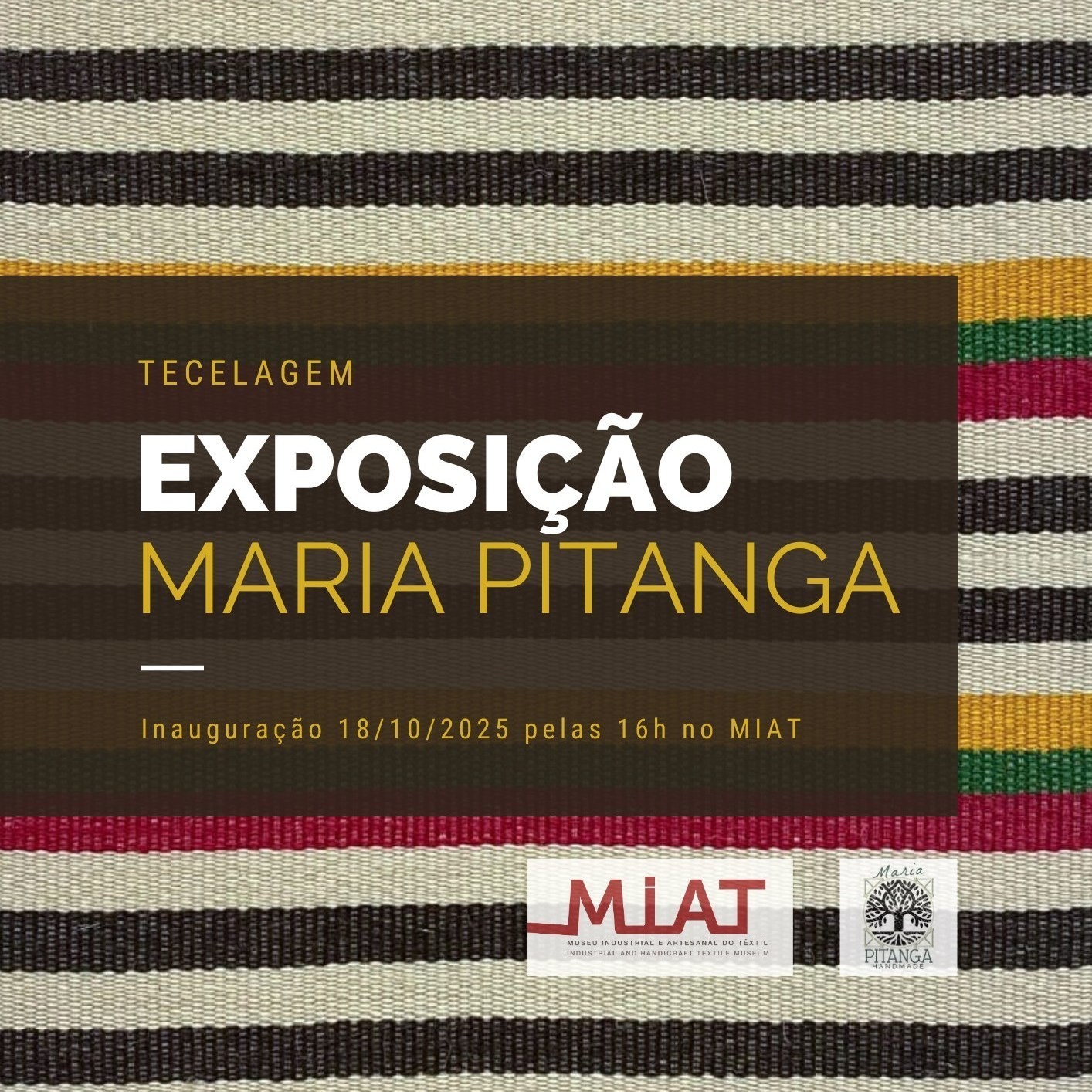Tecelagem - Exposição de Maria Pitanga
