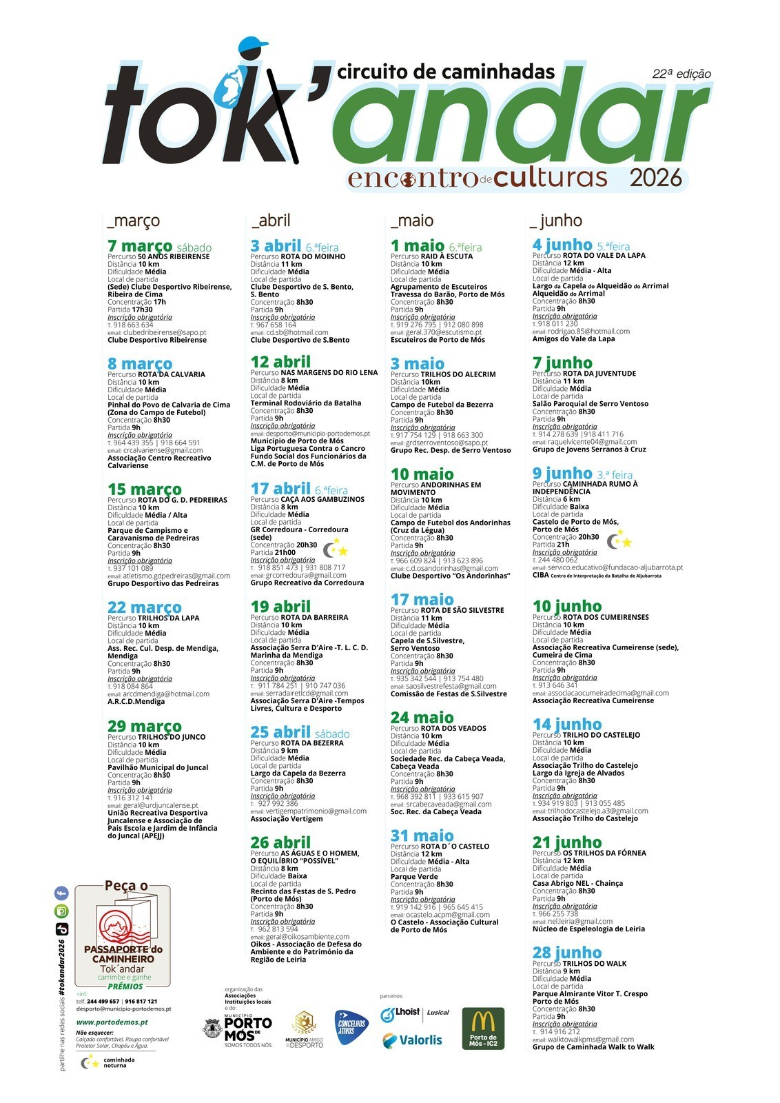 22.ª Edição do Tok’andar – 2026