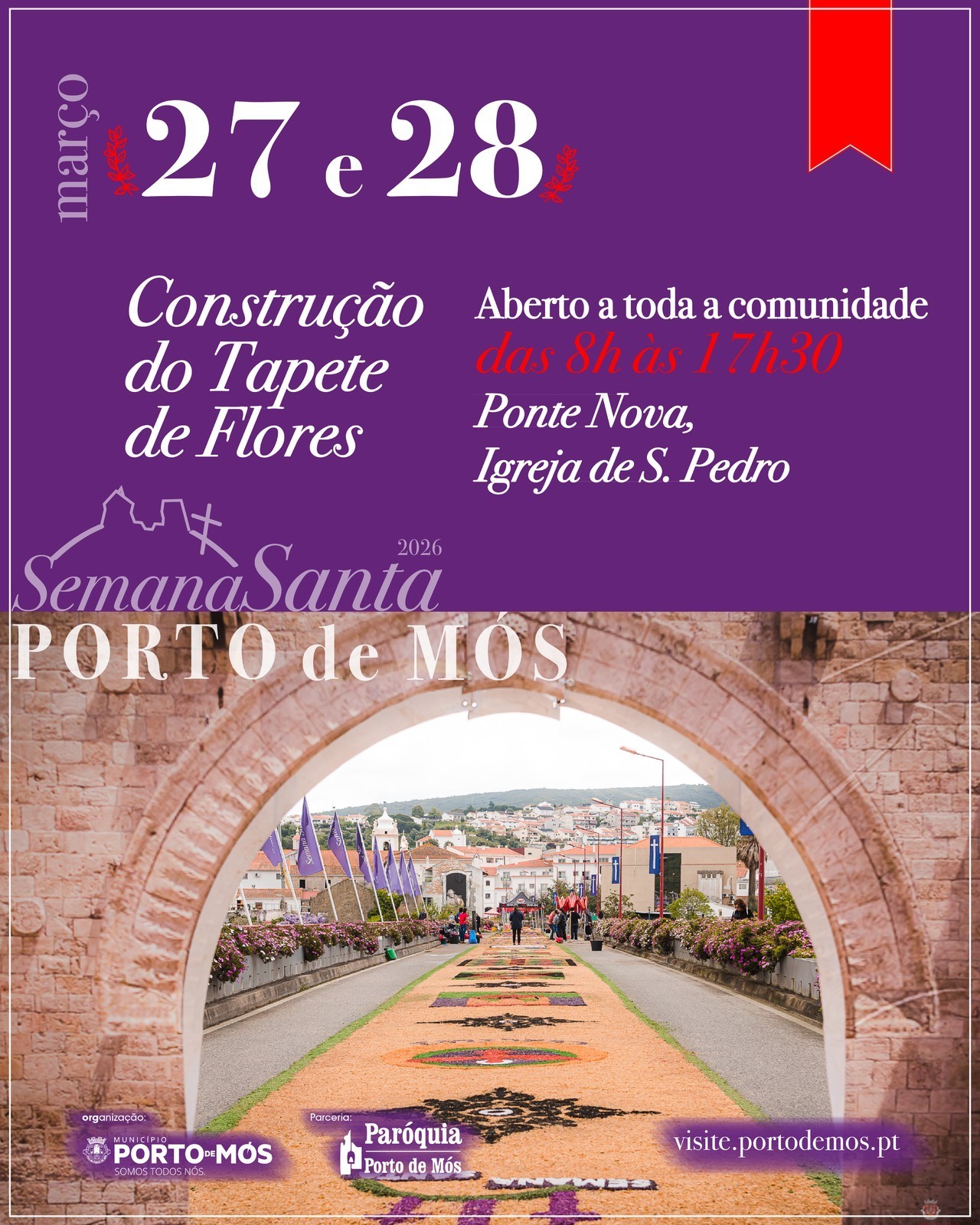 Construção do Tapete de Flores