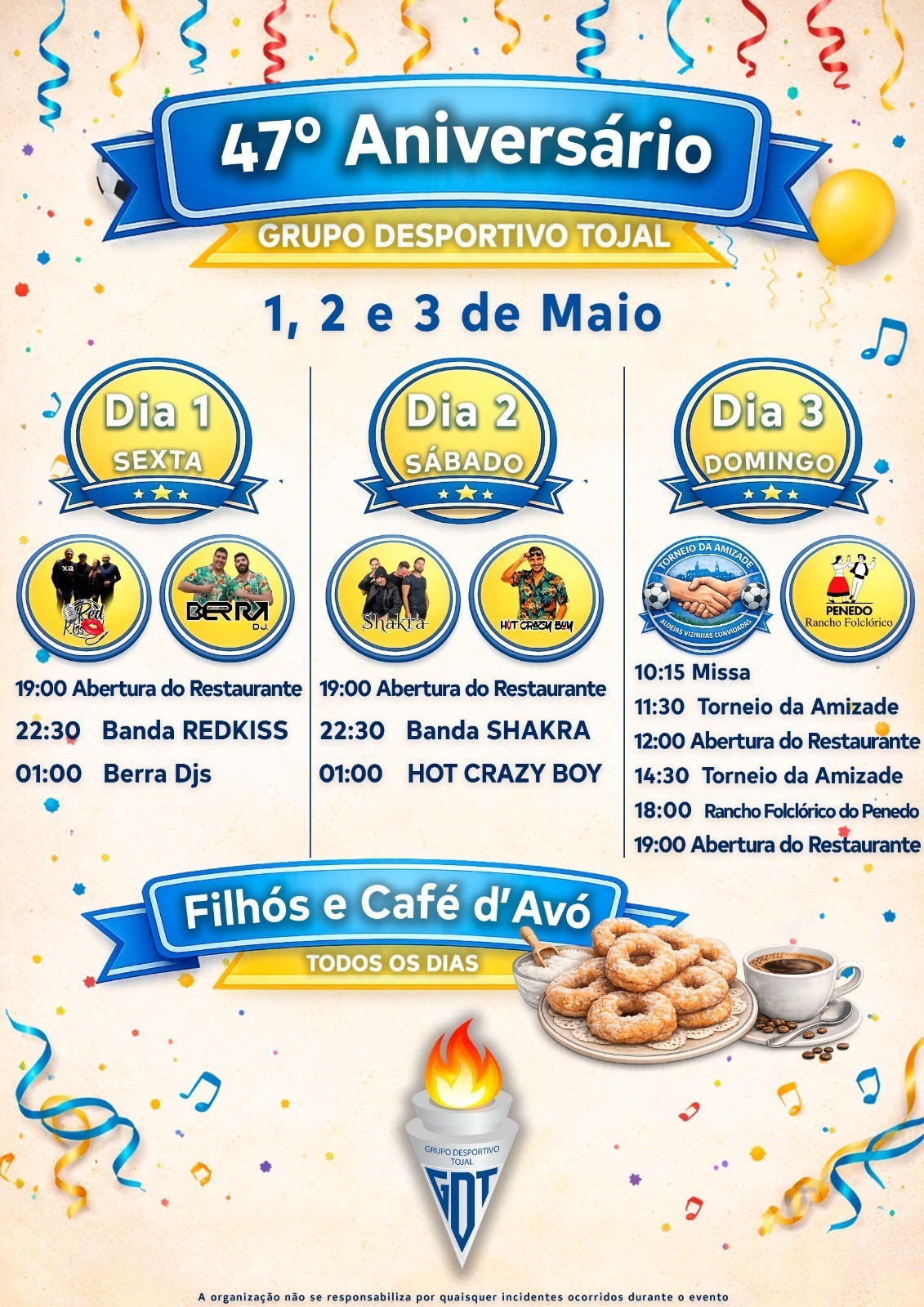 47º Aniversário do Grupo Desportivo do Tojal
