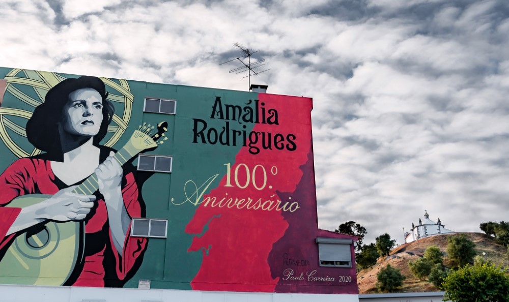 Mural Amália Rodrigues