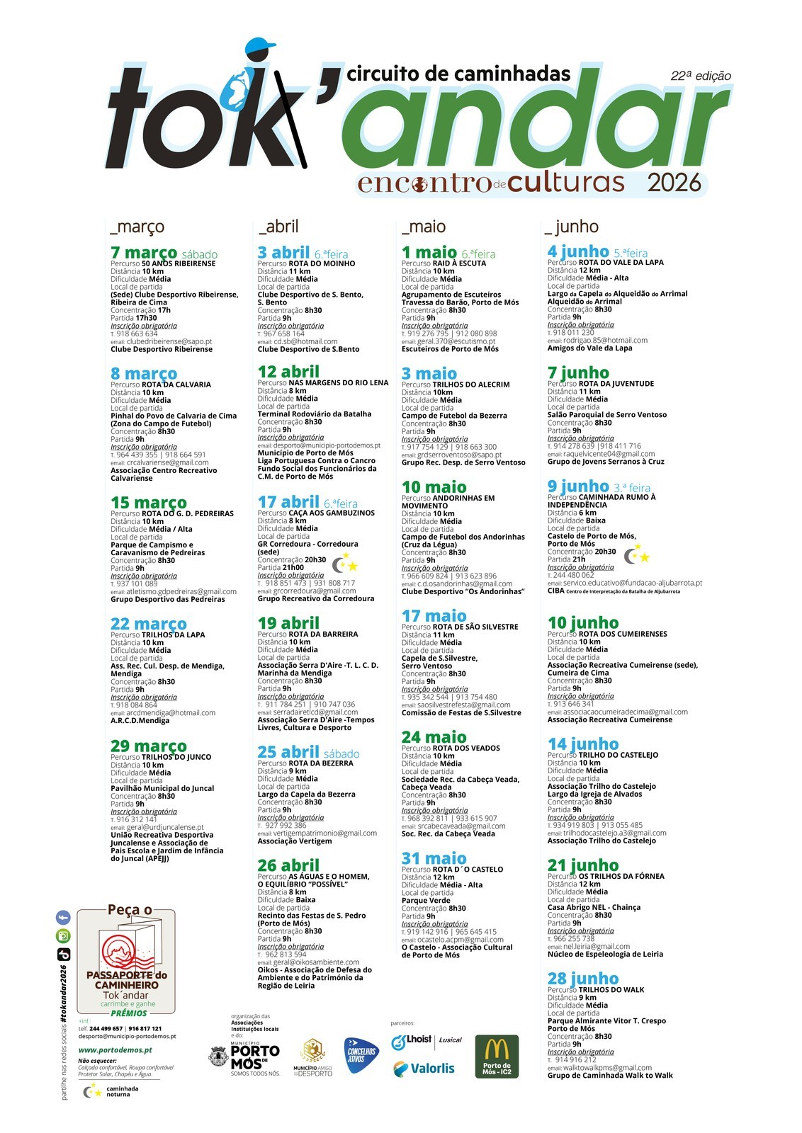 Cartaz Tok'Andar 2026